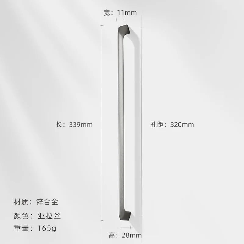 Modern Zinc Alloy Cabinet Handles – Kitchen Drawer Knobs