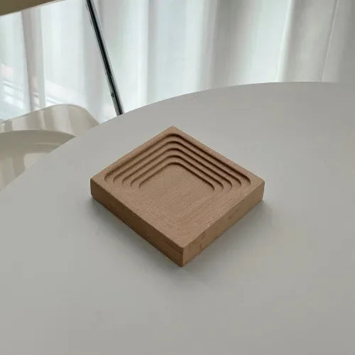 Japanese Style Wooden Tray for Modern Home Decoration
