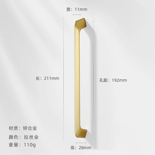 Modern Zinc Alloy Cabinet Handles – Kitchen Drawer Knobs