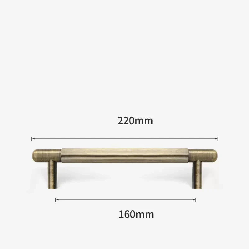 Bronze Cabinet Handles – Antique Brass Pulls for Wardrobes, Drawers, and Cupboards
