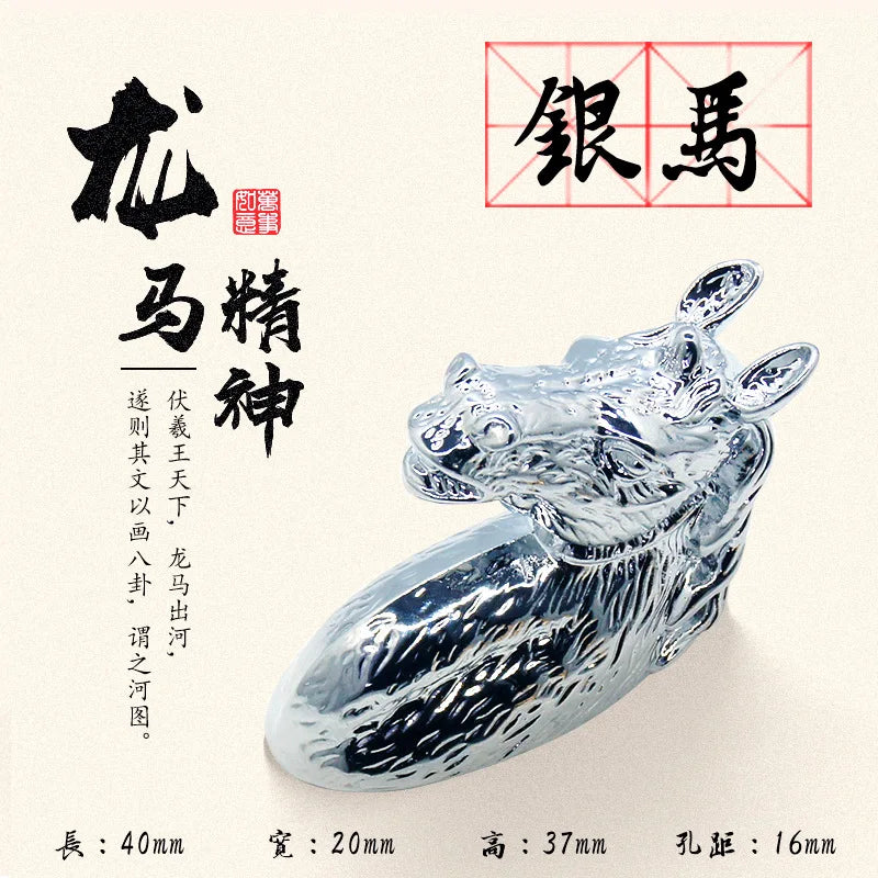 Creative Horse Head Cabinet Knobs – Artistic Zinc Alloy Handles