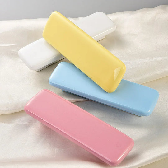 Macaron Series Ceramic Wardrobe Handles – Colorful Knobs for Furniture