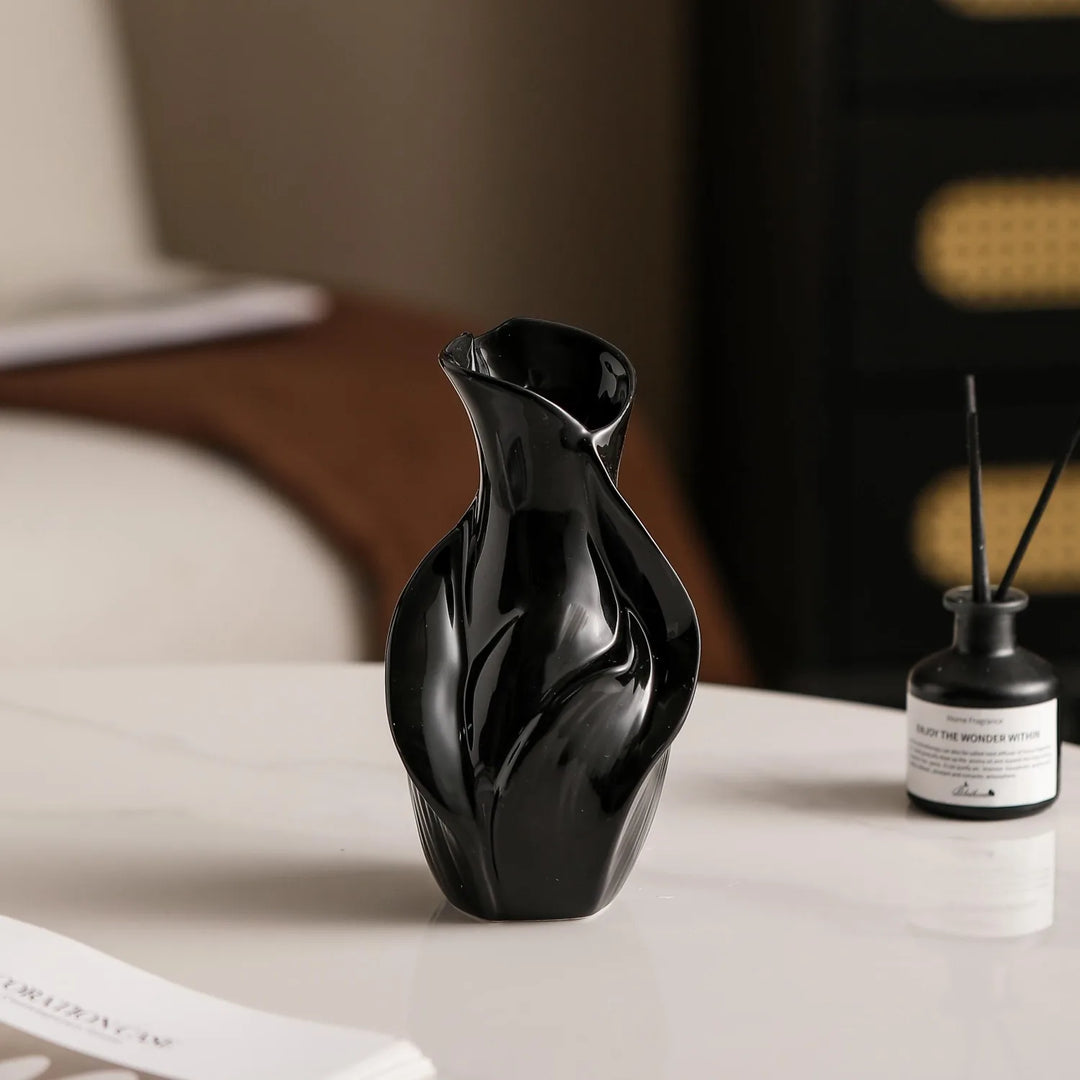 Creative Irregular Shape Ceramic Vase