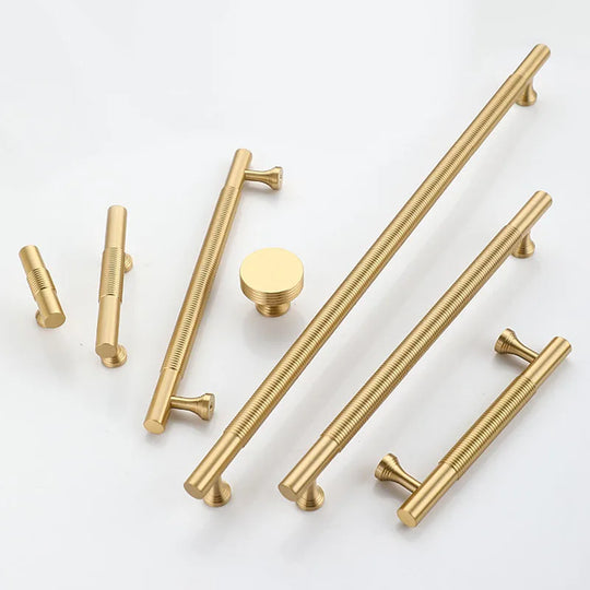 Brass Handles – Gold, Black, and Antique Bar Pulls and Knobs for Furniture