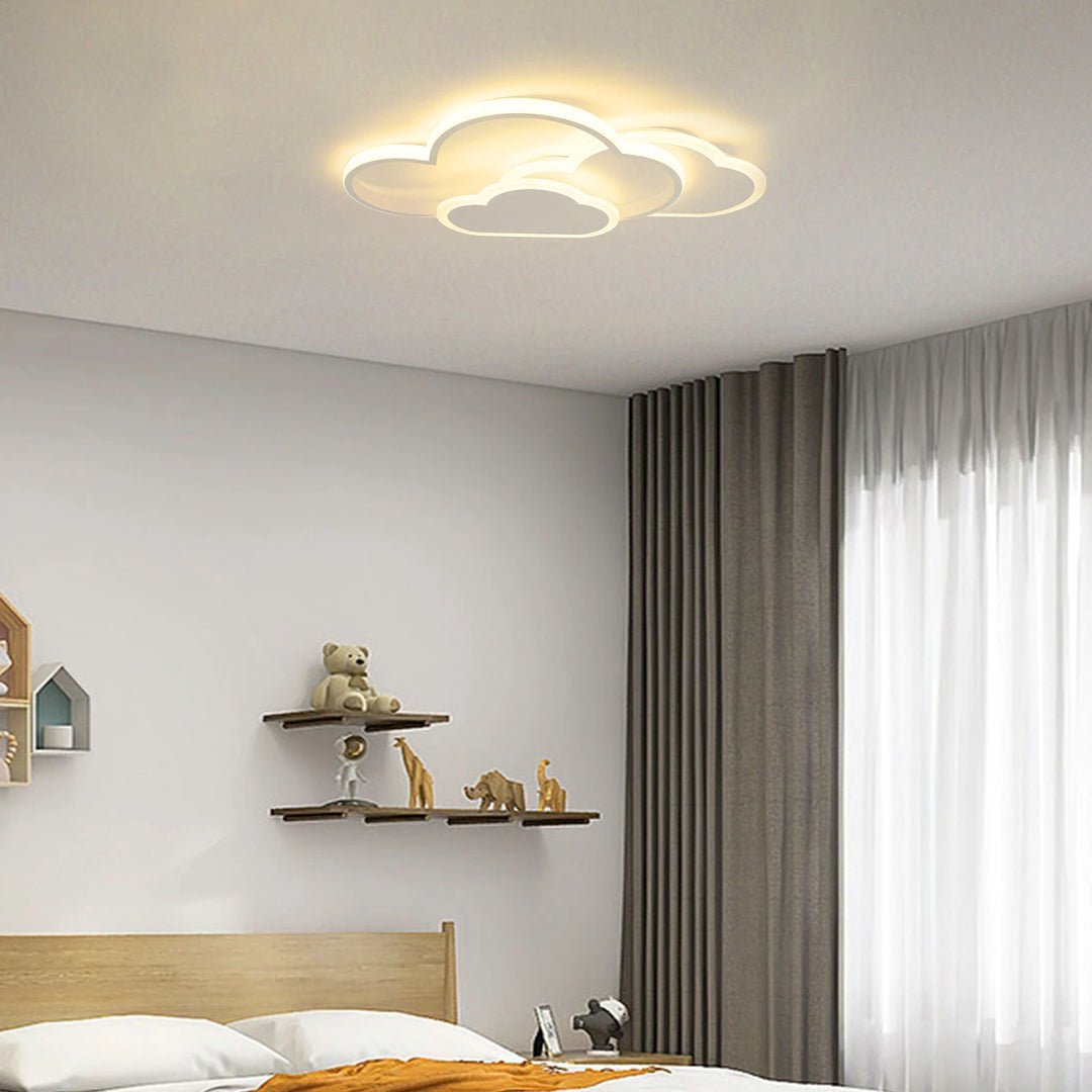 Cloud Shape LED Ceiling Light Modern Acrylic Lamp for Bedroom Kids