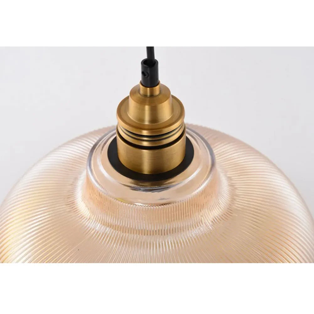 Elora – American Vintage Glass Pendant Light for Living Room, Dining, Bar, and Café