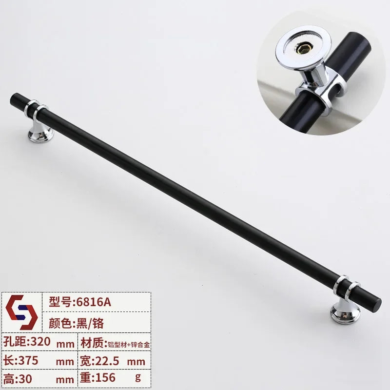 Modern T-Bar Cabinet Handles – Sleek Decorative Furniture Pulls