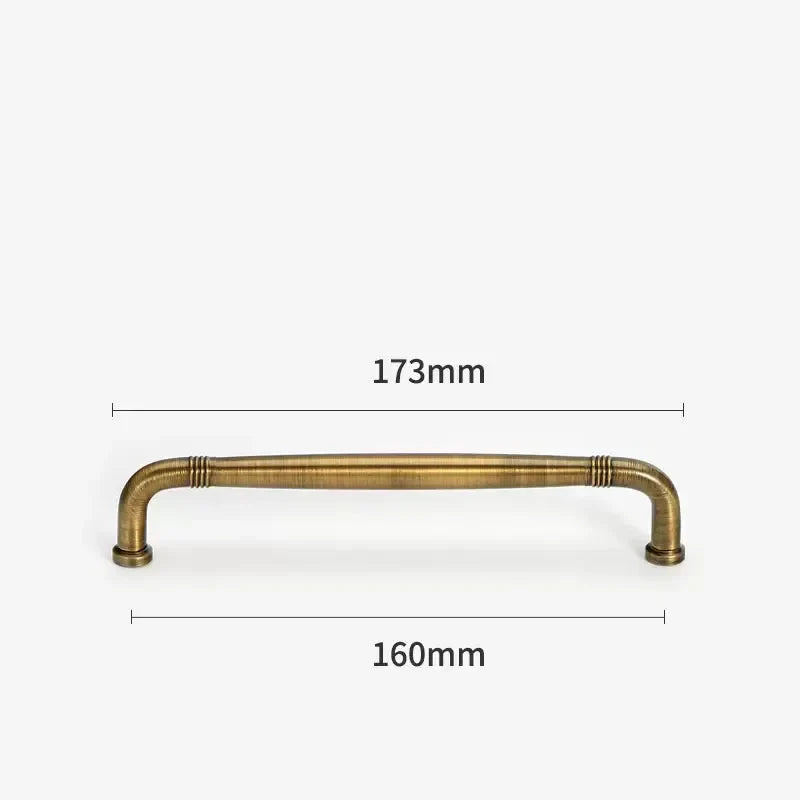 Bronze Cabinet Handles – Antique Brass Pulls for Wardrobes, Drawers, and Cupboards