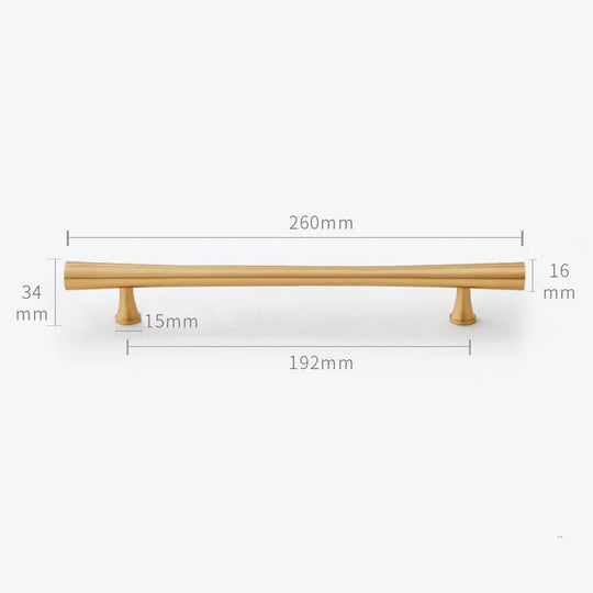 Gold Brass Dresser Handles – Modern Pulls and Knobs for Cabinets and Furniture