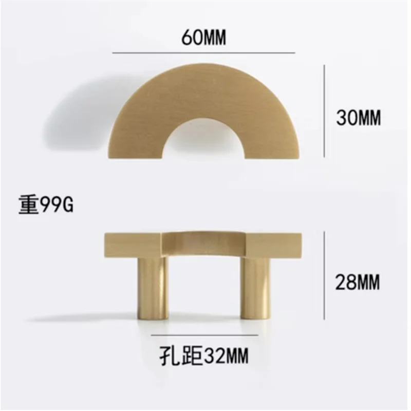 Brass & Acrylic Cabinet Handles and Knobs – Elegant Furniture Pulls