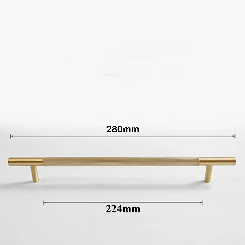 Brass Textured Cabinet Handles – Knurled Pulls and Knobs for Furniture