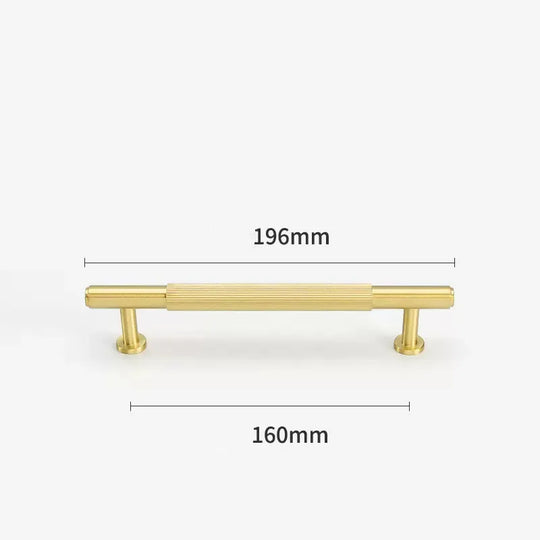 Gold Brass Cabinet Handles – Modern Bar Pulls and Knobs for Furniture