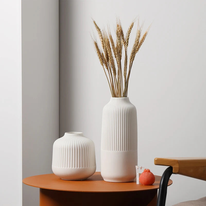 Ceramic Decorative Vase for Living Room Flower Arrangement