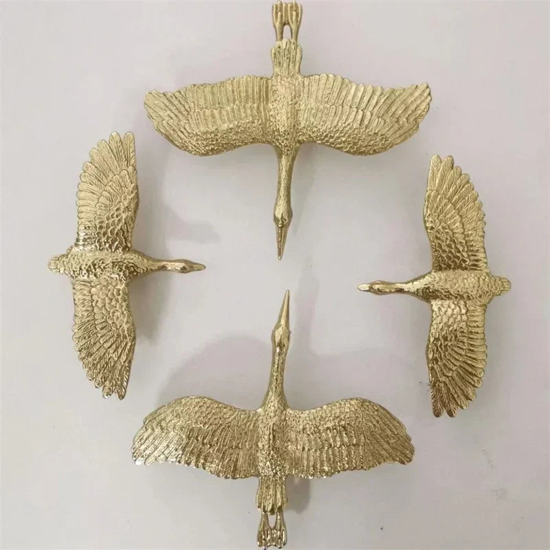 Wild Goose Brass Cabinet Handles – Nordic Copper Drawer Pulls