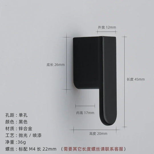 Luxury Zinc Alloy Cabinet Handles – Modern Drawer Pulls