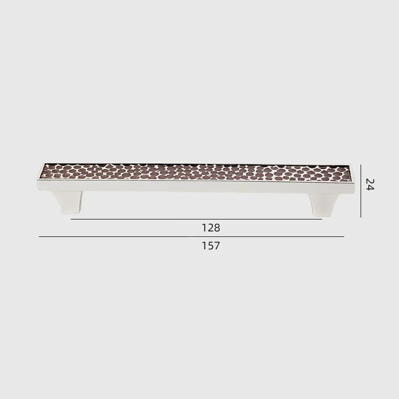 24K Gold and Hammered Brass Furniture Handles – Textured Knobs and Pulls in Silver Finishes