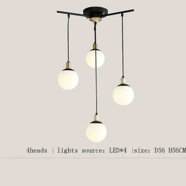 Creative Nordic LED Pendant Chandelier for Living Room