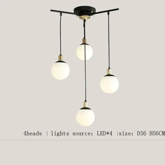Creative Nordic LED Pendant Chandelier for Living Room