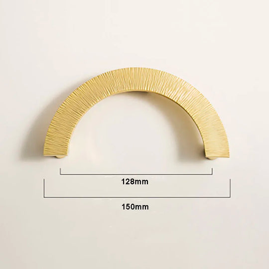 Round Brass Cabinet Knobs – Handmade Knurled Furniture Pulls