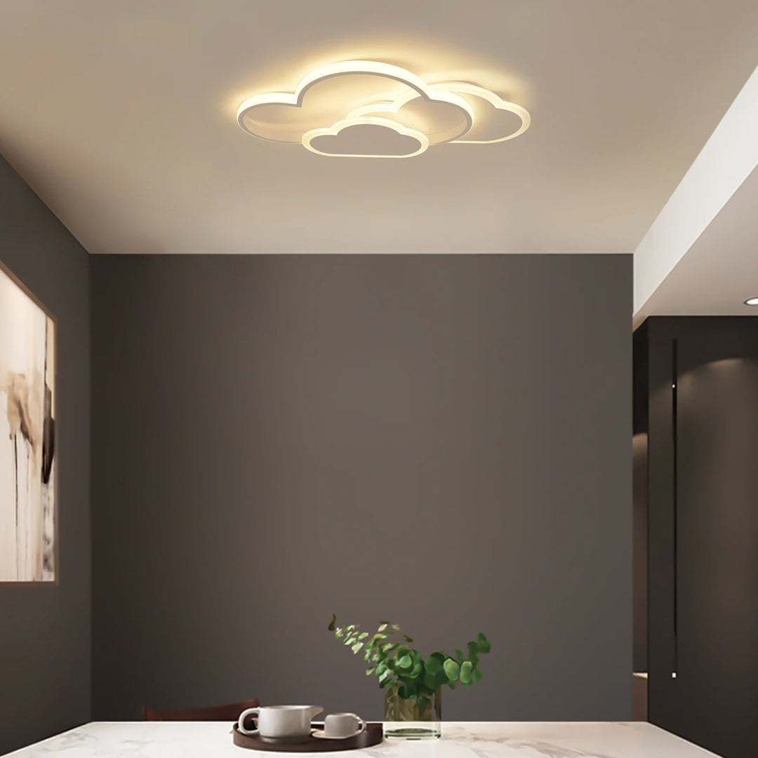 Cloud Shape LED Ceiling Light Modern Acrylic Lamp for Bedroom Kids