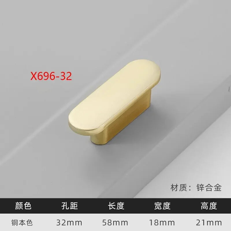 Modern Gold Kitchen Cupboard Handles – Decorative Chinese-Style Knobs