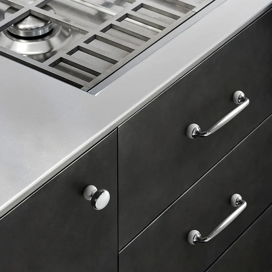 Modern Double-Color Cabinet Handles – Zinc Alloy Drawer Pulls