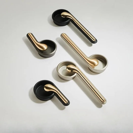 Modern Minimalist Zinc Alloy Handles – Invisible Embedded Cabinet Pulls