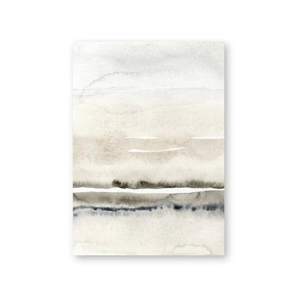 Minimalist Landscape Abstract Canvas Wall Art Print