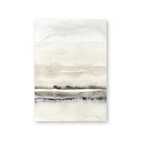 Minimalist Landscape Abstract Canvas Wall Art Print