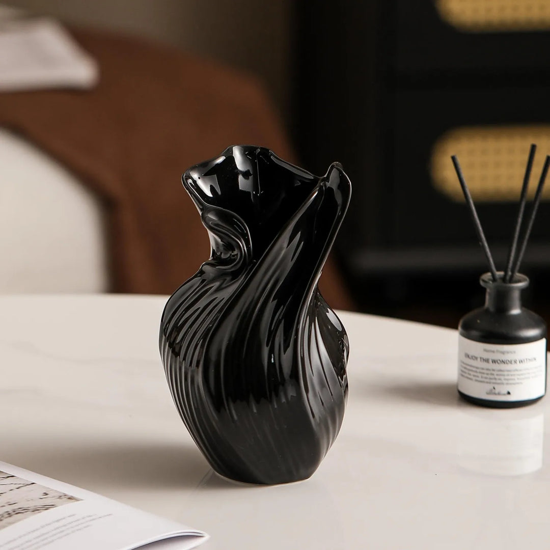 Creative Irregular Shape Ceramic Vase