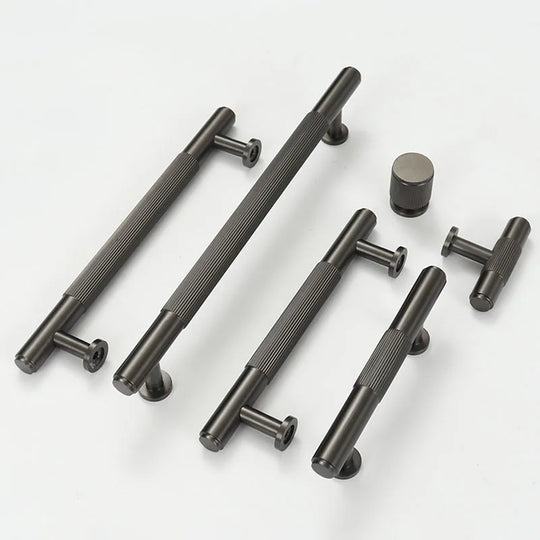 Gold Brass Cabinet Handles – Modern Bar Pulls and Knobs for Furniture