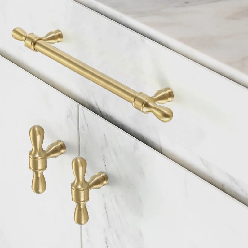 Brass Wardrobe Handles – Gold, Chrome, and Black Pulls and Knobs for Cabinets and Drawers