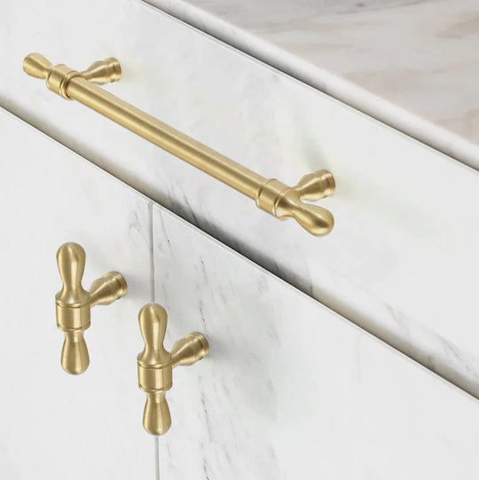 Brass Wardrobe Handles – Gold, Chrome, and Black Pulls and Knobs for Cabinets and Drawers