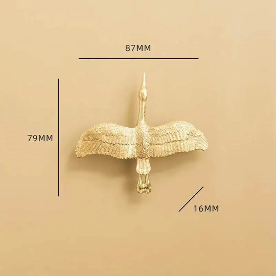Wild Goose Brass Cabinet Handles – Nordic Copper Drawer Pulls