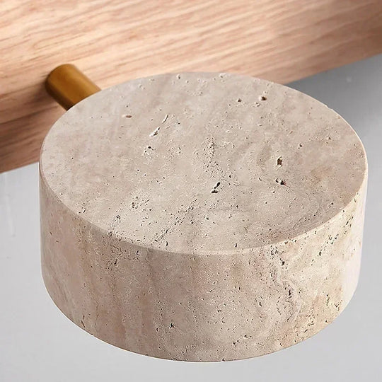 Yellow Cave Stone Wall Light – Japanese Retro Minimalist Style
