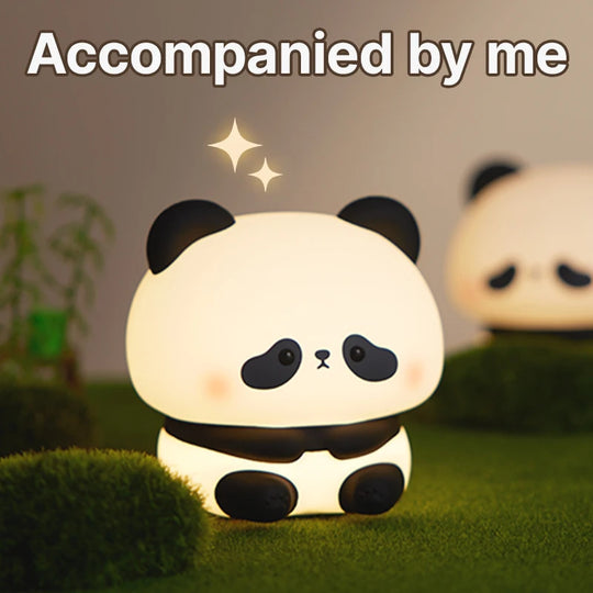 Panda LED Touch Night Light USB Rechargeable Table Lamp