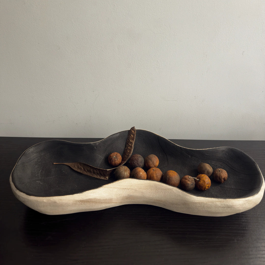 Wooden Fruit Tray Irregular Snack Serving Tray