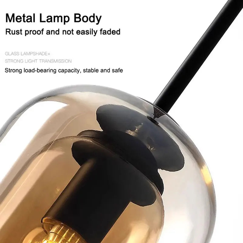 Callista – Nordic LED Pendant Light for Bar, Restaurant, Bedroom, and Foyer
