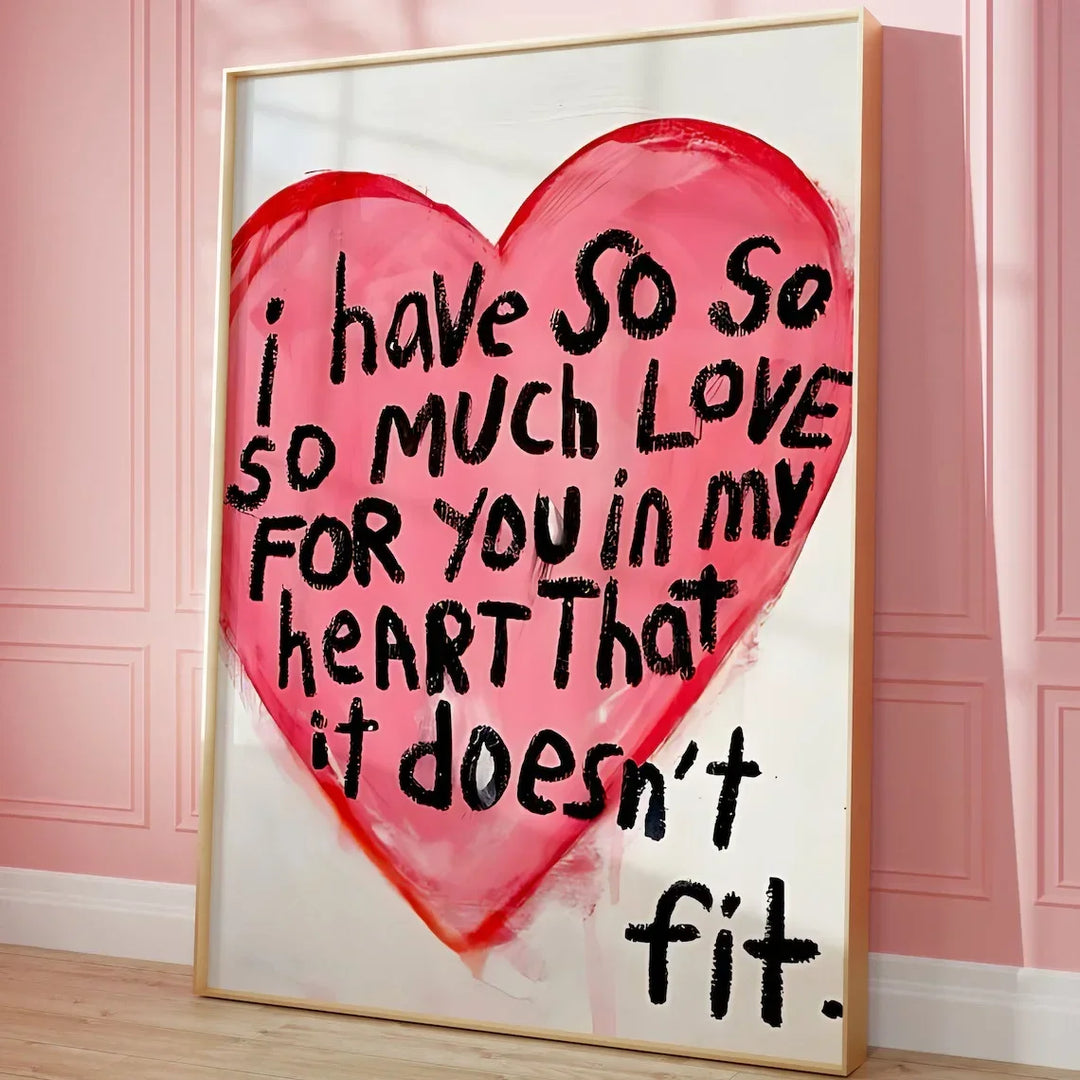 Modern Living Quotes Typographic Canvas Wall Art