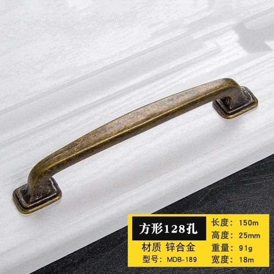 Antique Bronze Cabinet Handles – Retro Vintage Drawer Pulls