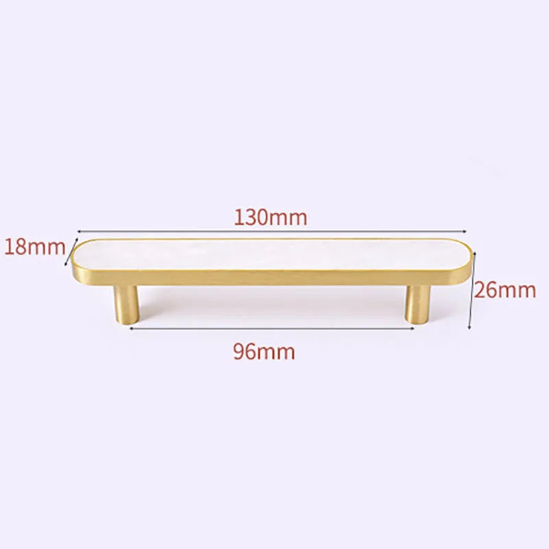 Brass and Acrylic Cabinet Handles – Colorful European Pulls for Wardrobes and Furniture