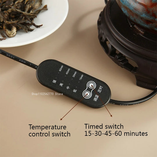 Ceramic Electric Incense Burner With Temperature Control
