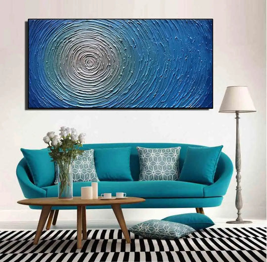 Minimalist Textural Gray Abstract Canvas Wall Art Unframed