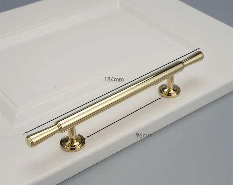 Chrome and Polished Gold Brass Furniture Handles – Modern Pulls and Knobs for Cabinets and Wardrobes