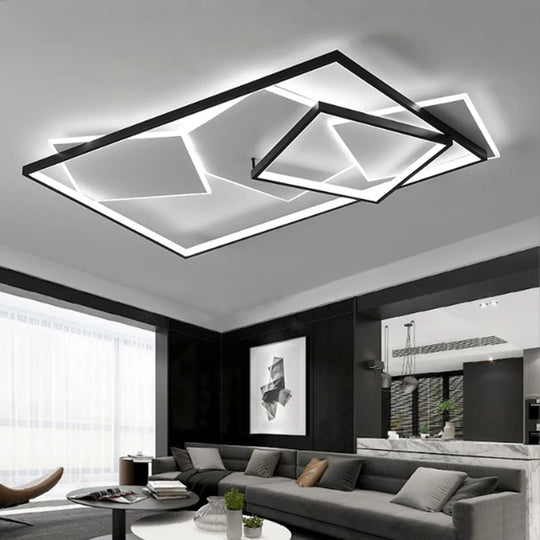 Modern Creative LED Ceiling Lamp for Living Room & Bedroom