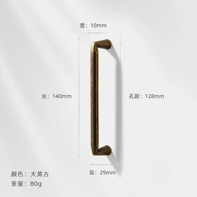Antique Wardrobe Cabinet Handles – Retro Zinc Alloy Pulls and Knobs for Furniture