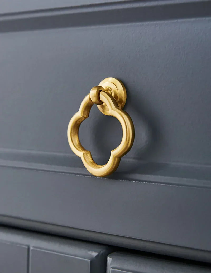 Brass Dropping Handles (Set of 2) – Modern Cabinet & Wardrobe Pulls