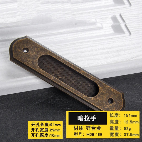 Antique Bronze Cabinet Handles – Retro Vintage Drawer Pulls
