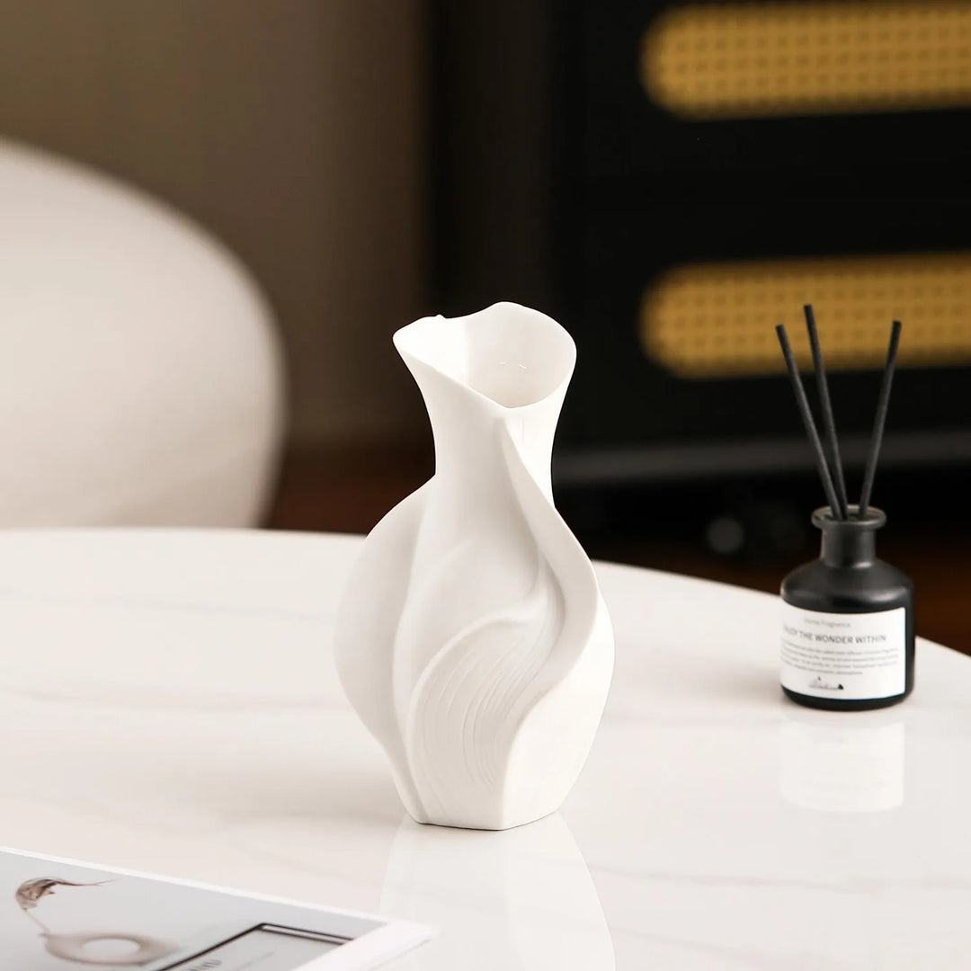 Creative Irregular Shape Ceramic Vase