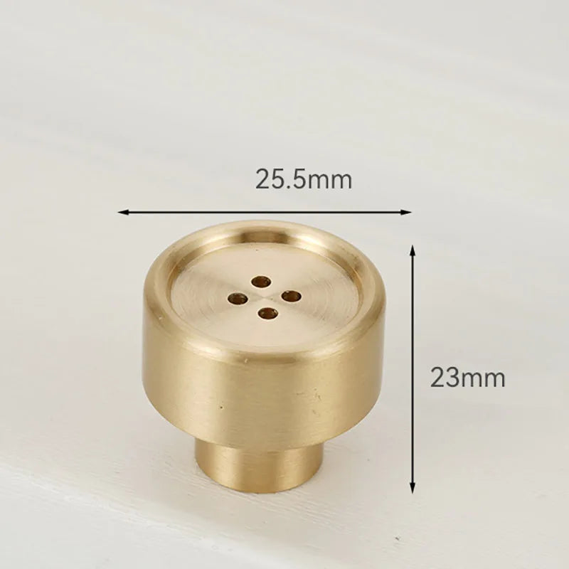 Solid Brass Kitchen Cabinet Handles – Modern Bar Pulls for Furniture